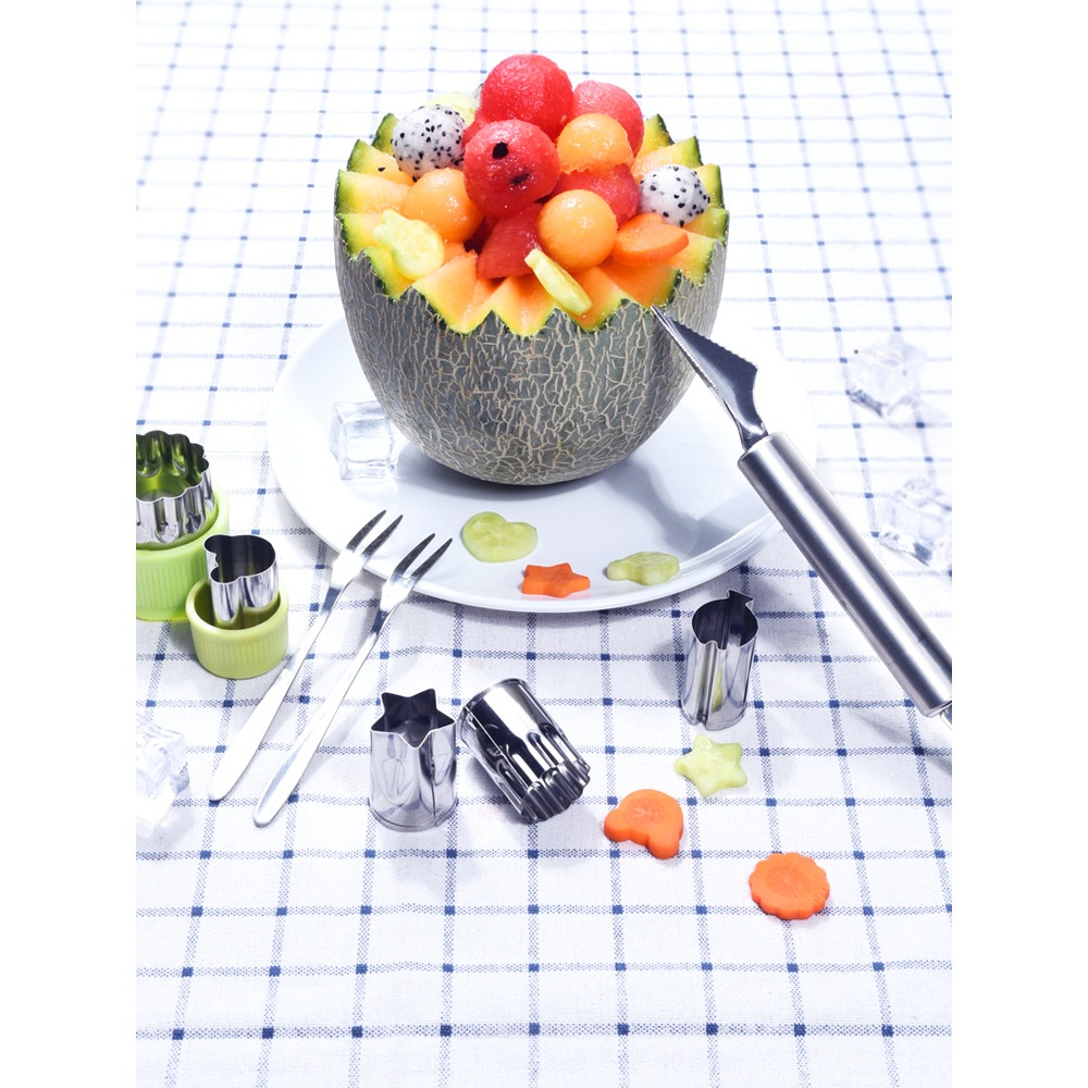 水果勺挖球器挖水果球勺子造型圓勺子多功能圓球挖勺神器切西瓜球-細節圖5