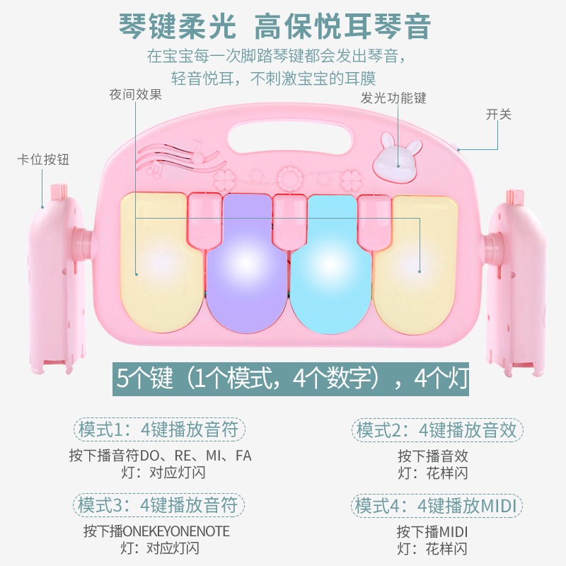 嬰兒玩具新生手搖鈴早教0-1歲寶寶兒童益智幼兒男孩女孩12個月-細節圖4