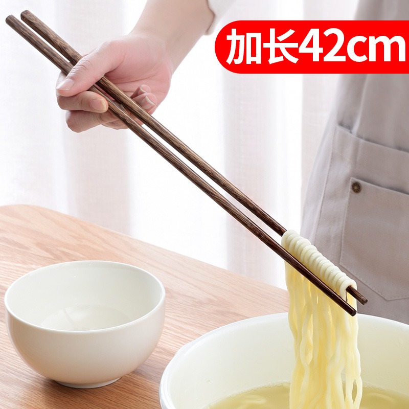加長筷子油炸油條超長超粗撈面筷木特長大號加粗家用火鍋挑面防燙-細節圖6