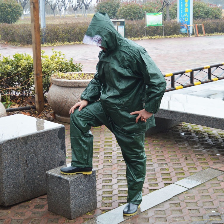 雨得樂雨衣雨褲套裝 成人高彈力型防水服 工地釣魚 電動車雨衣-細節圖5