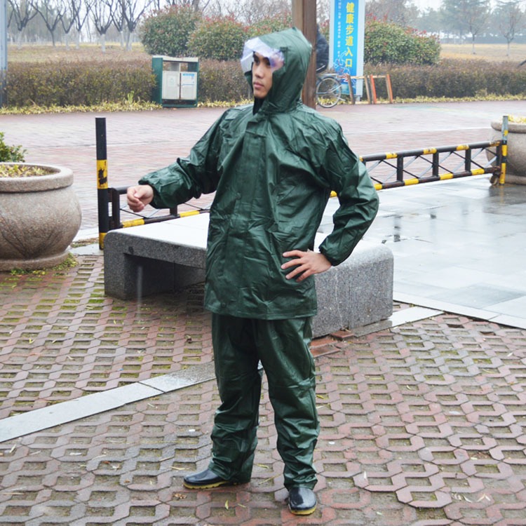 雨得樂雨衣雨褲套裝 成人高彈力型防水服 工地釣魚 電動車雨衣-細節圖6