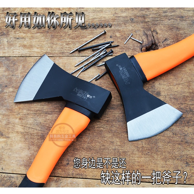斧頭劈柴開山大砍長斧子木工小斧頭刀家用戶外木匠板斧戰斧排骨斧-細節圖10