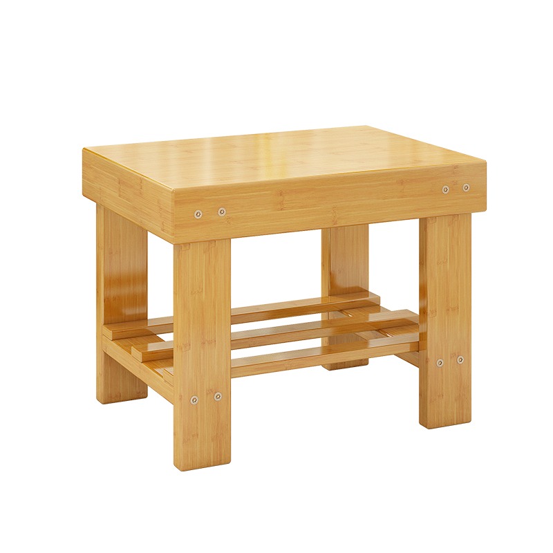 小板凳方凳兒童換鞋凳小竹凳子矮凳家用沙發客廳茶幾凳腳凳洗衣凳-細節圖5