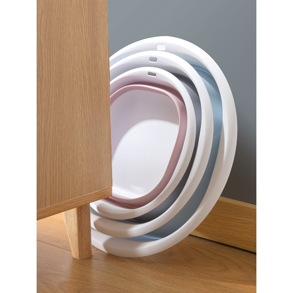 可折疊盆便攜式旅行洗臉盆子家用壓縮盆學生宿舍用洗屁股大號小號-細節圖2