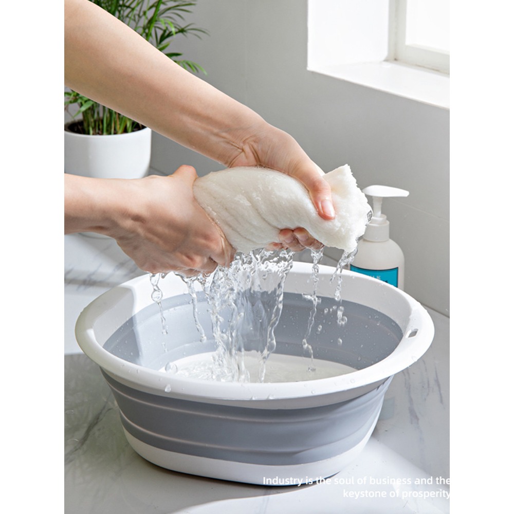 可折疊盆便攜式旅行洗臉盆子家用壓縮盆學生宿舍用洗屁股大號小號-細節圖5