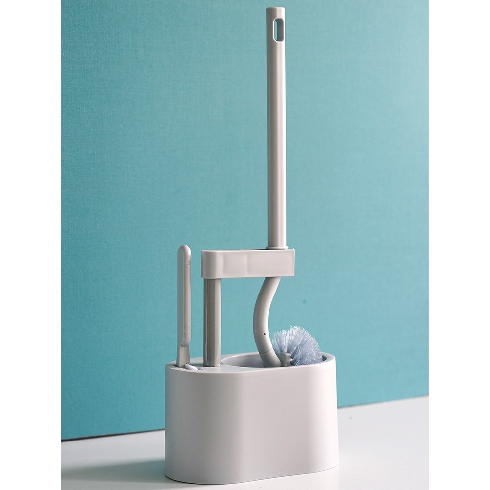 2只馬桶刷家用無死角清洗廁所套裝掛墻式潔廁衛生間洗便刷子坐便-細節圖5