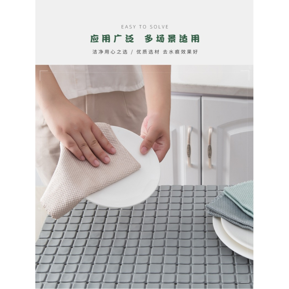 擦玻璃清潔布魚鱗抹布擦鏡子神器吸水無痕家用家務清潔擦桌子不留-細節圖10