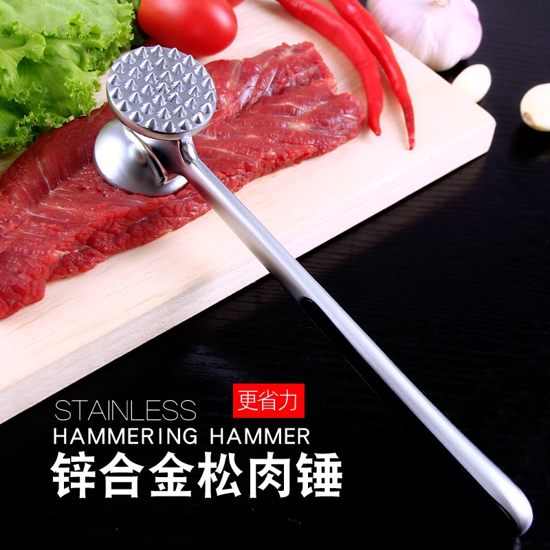 松肉錘砸牛排拍打器牛肉錘打器砸肉錘子牛排錘敲打家用斷筋器拍肉-細節圖3