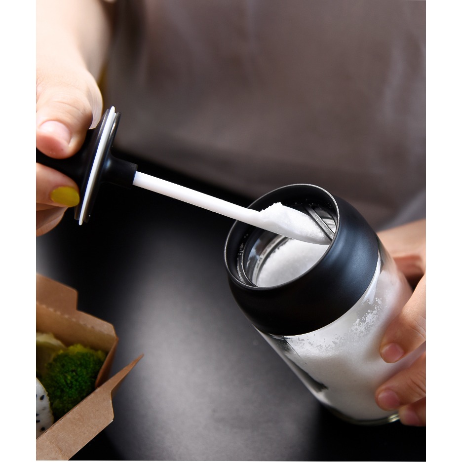 油壺調料盒燒烤調料罐子調味瓶罐調料瓶組合套裝鹽罐幹調料收納盒-細節圖8