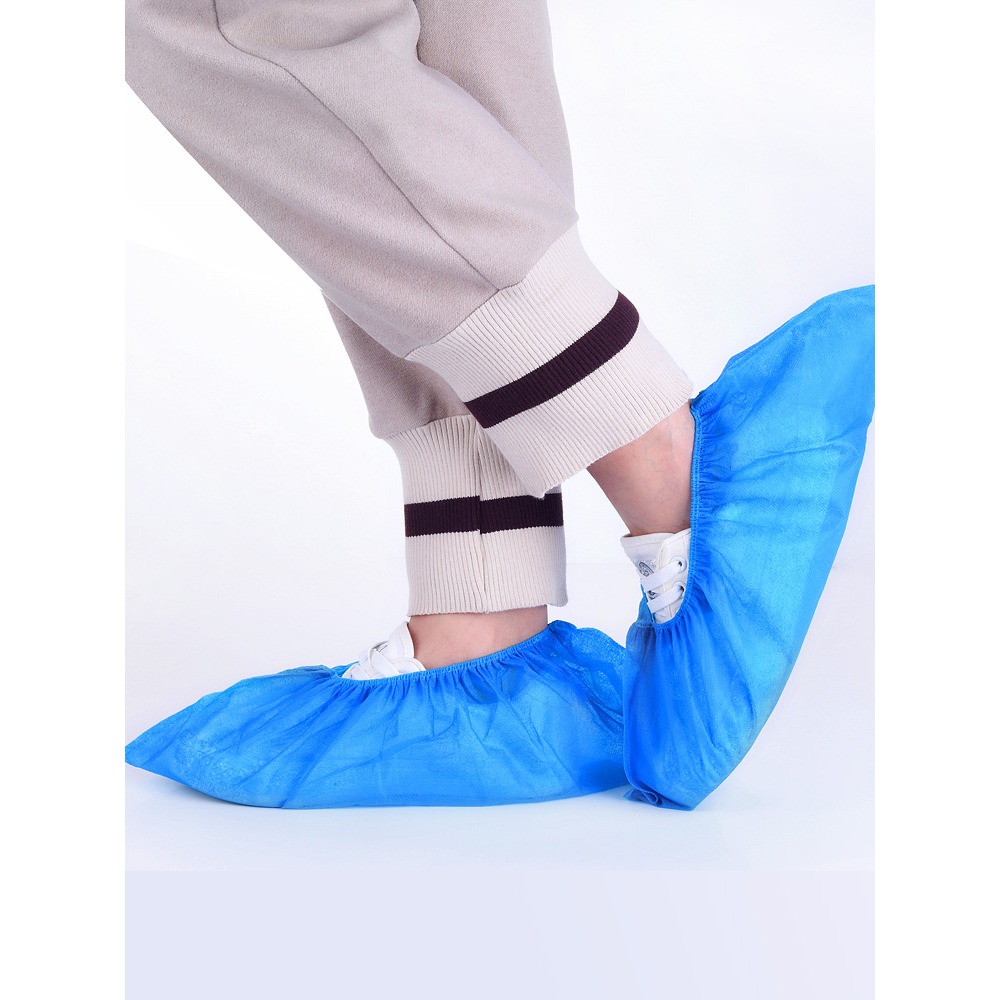 鞋套一次性鞋套室內加厚家用無紡布鞋套家用防塵防滑耐磨透氣腳套-細節圖2