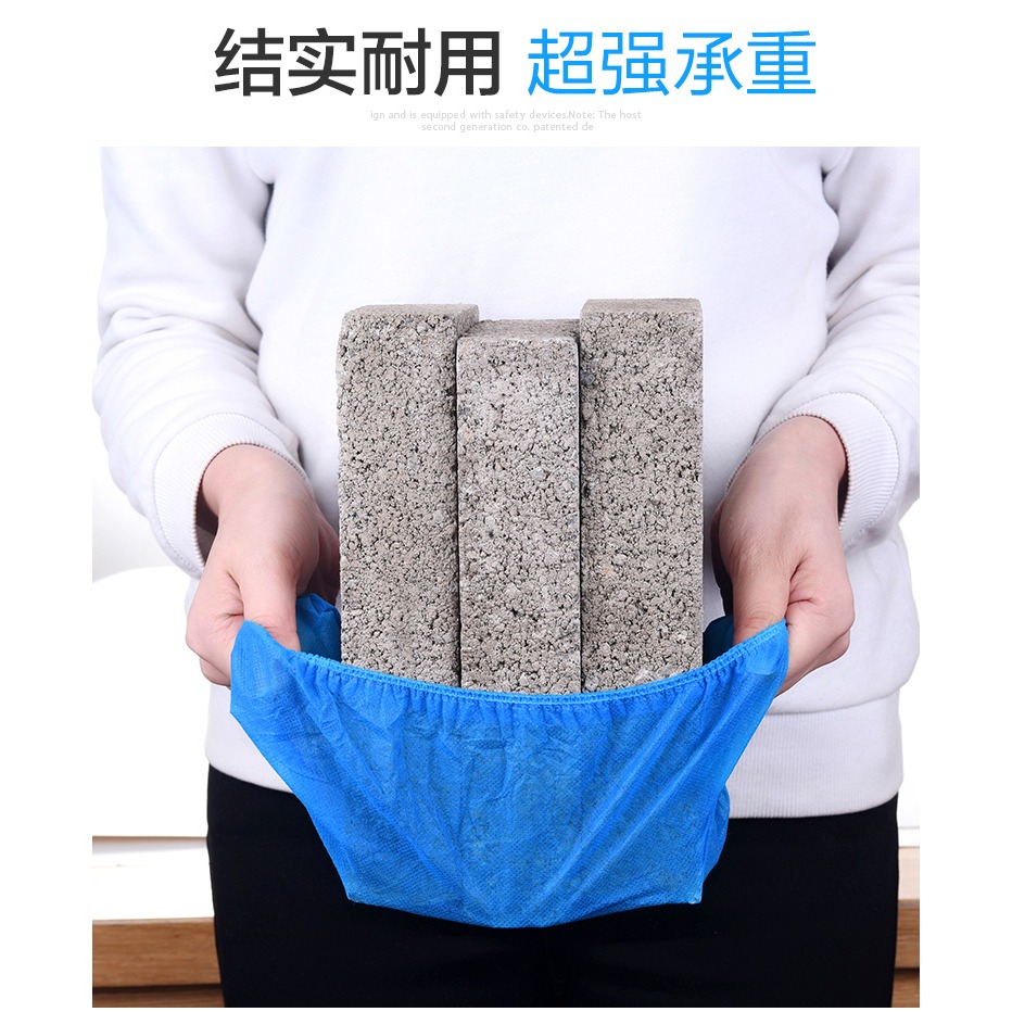 鞋套一次性鞋套室內加厚家用無紡布鞋套家用防塵防滑耐磨透氣腳套-細節圖10