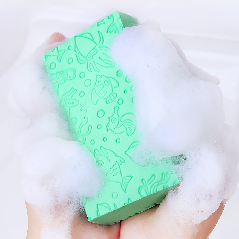 兒童搓澡海綿大人洗澡搓澡神器搓澡巾搓灰搓泥寶寶嬰兒男強力搓背-細節圖2
