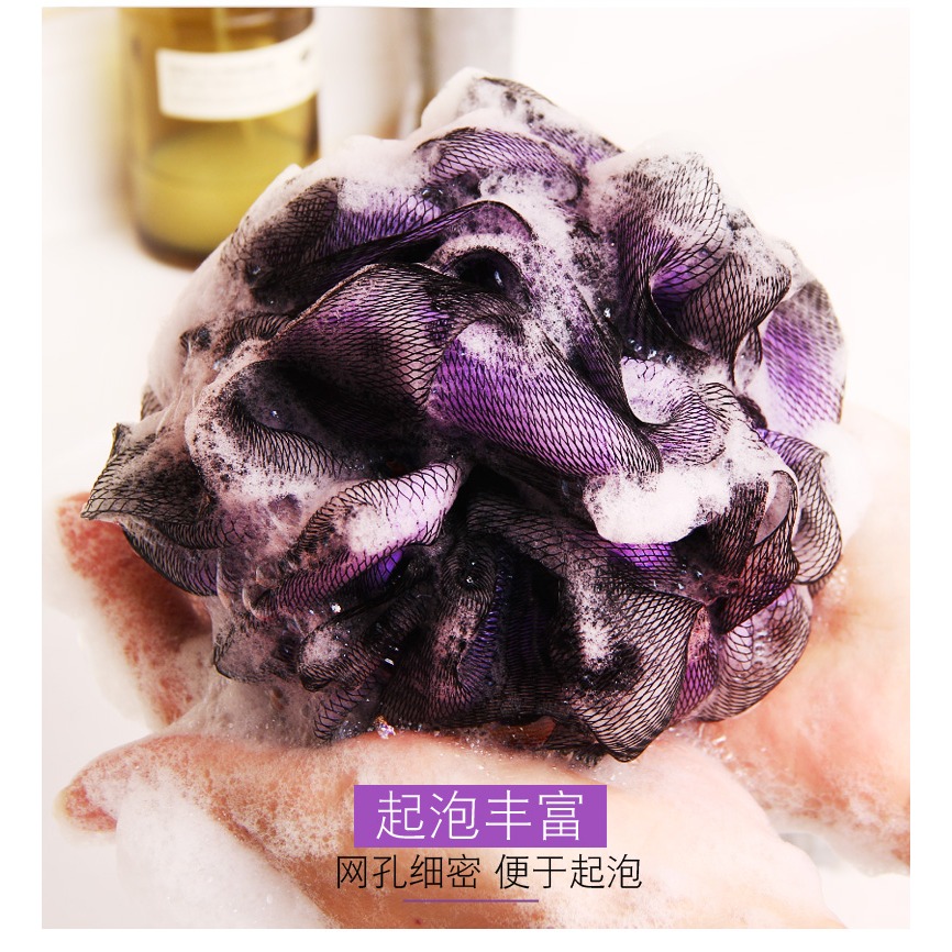 泡澡球洗澡沐浴球浴花可愛搓澡搓背起泡洗浴用品柔軟沐浴花洗澡巾-細節圖9