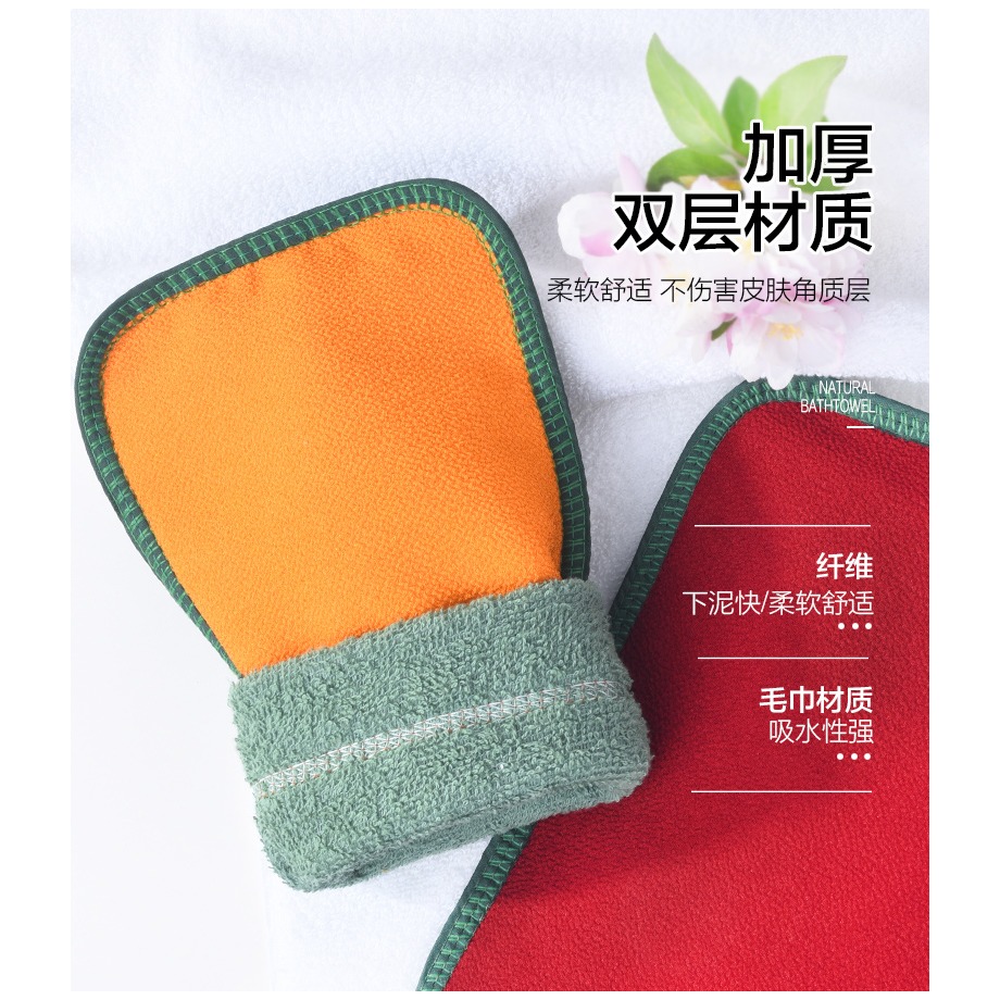 搓澡巾搓澡神器強力搓泥細砂搓泥搓背男士專用雙面韓國女洗澡-細節圖9