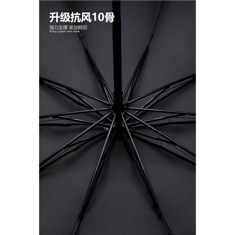 天堂傘雨傘大號加大加固折疊三折晴雨兩用傘防曬遮陽傘太陽傘男女-細節圖10