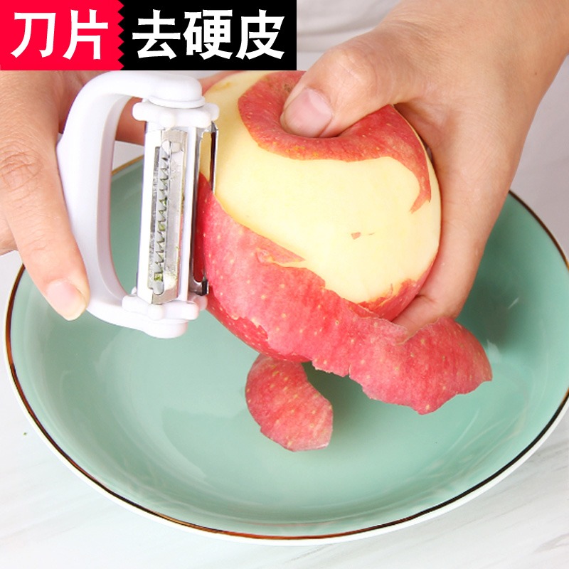 水果刀削皮刀刮皮刀多功能削皮器削土豆去皮刨皮刀家用削蘋果神器-細節圖2