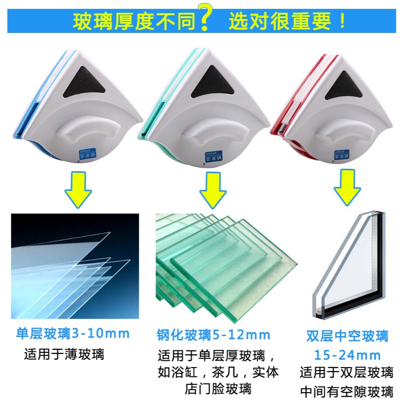 依來潔擦玻璃器單層擦窗器擦玻璃神器刮水器雙面搽插清潔洗家用高-細節圖10