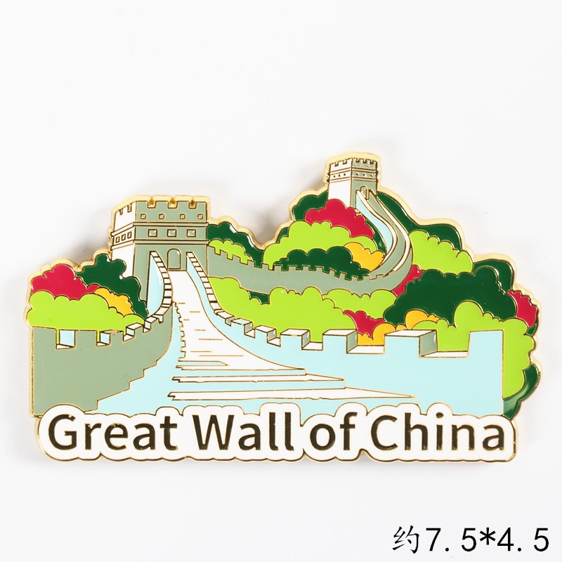 北京旅行冰箱貼金屬磁鐵貼長城天壇故宮博物院天安門鳥巢出國禮物-細節圖9