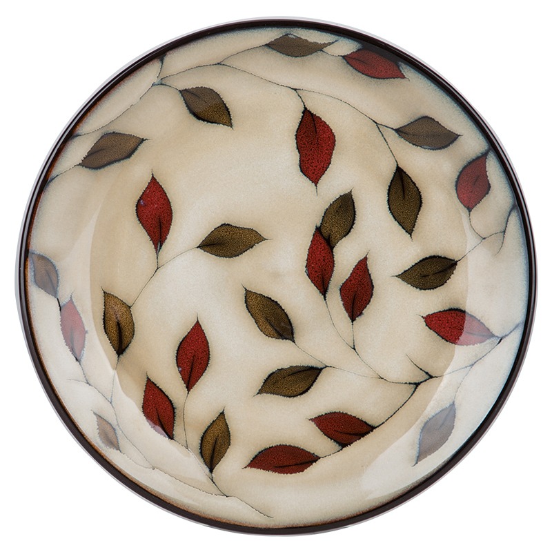 陶瓷盤菜盤家用日式創意個性網紅餐廳藝術盤好看的盤子微波爐餐具-細節圖5