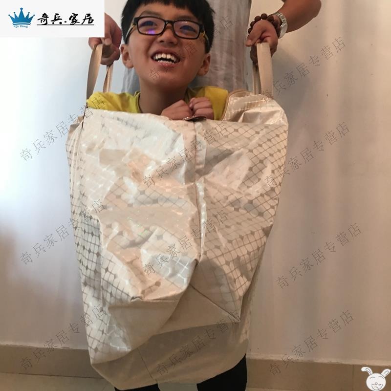 郵快遞衣服大袋子寄東西的打包袋子裝衣服的袋子大號帆布收納袋-細節圖2