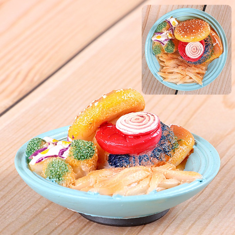 食物冰箱貼家居裝飾磁貼磁鐵蛋糕麪包立體創意磁性貼可愛仿真-細節圖3