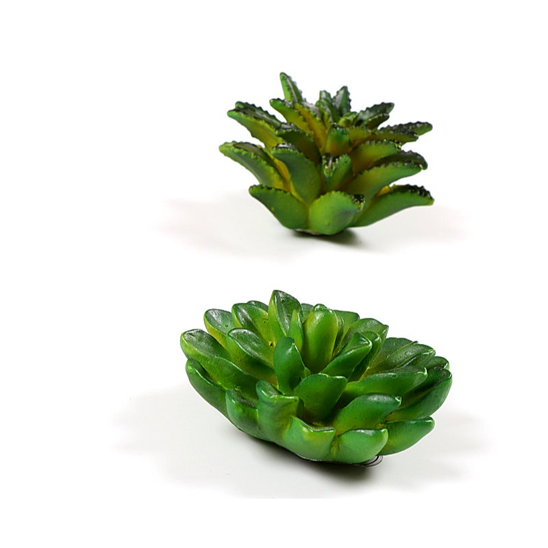 新款仿真多肉植物冰箱貼 磁鐵 立體造型留言條裝飾品-細節圖9