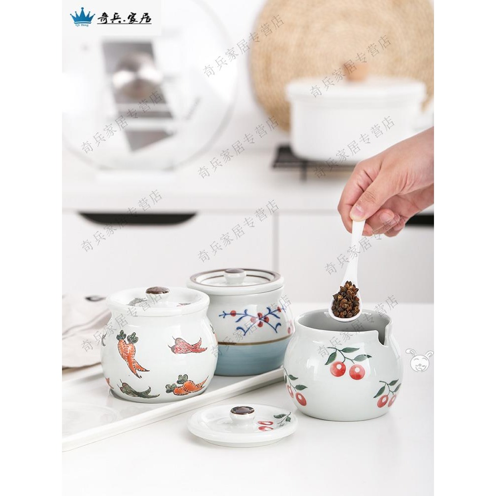 裝辣椒油的容器潑辣子調料罐廚房北歐家用油罐加厚飯店調味鹽罐子-細節圖5