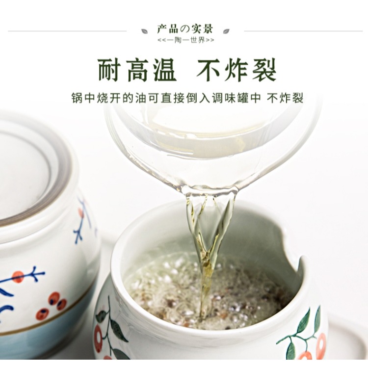 裝辣椒油的容器潑辣子調料罐廚房北歐家用油罐加厚飯店調味鹽罐子-細節圖9