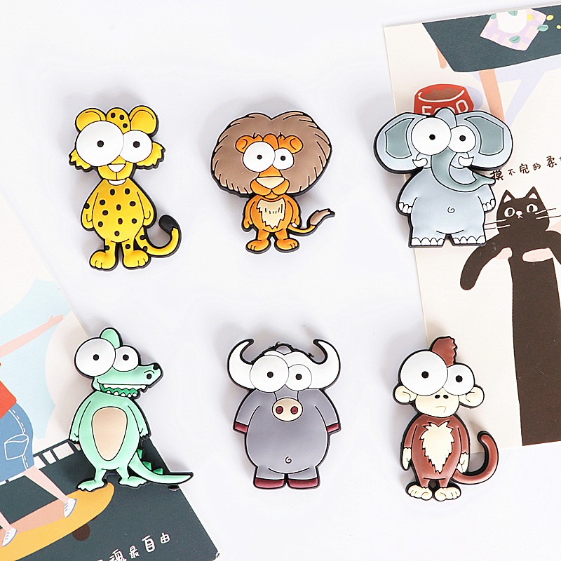 個性創意北歐ins冰箱貼卡通水果冰淇淋蛋糕動物可愛磁性貼-細節圖4