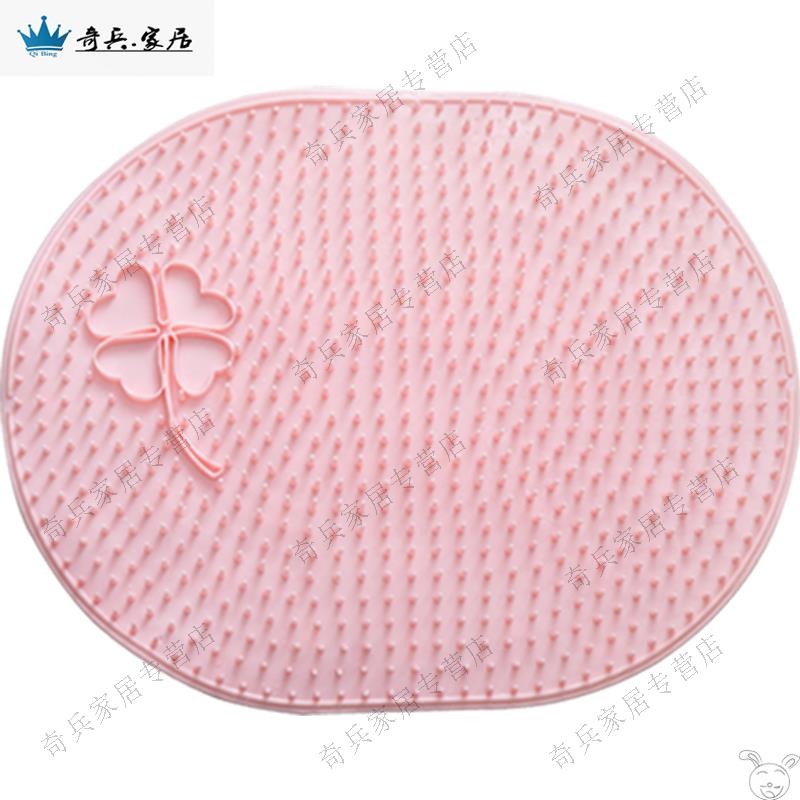 硅膠洗澡刷搓背神器強力不求人背刷硅膠搓澡巾男女擦澡巾貼墻刷墊-細節圖5