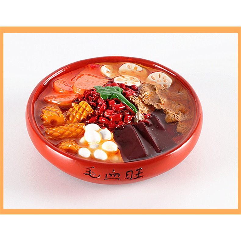 美食冰箱貼家常菜模型道具磁貼3d立體創意磁鐵家居裝飾品-細節圖9