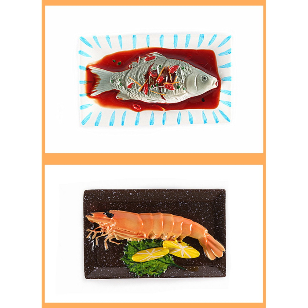 美食冰箱貼家常菜模型道具磁貼3d立體創意磁鐵家居裝飾品-細節圖10