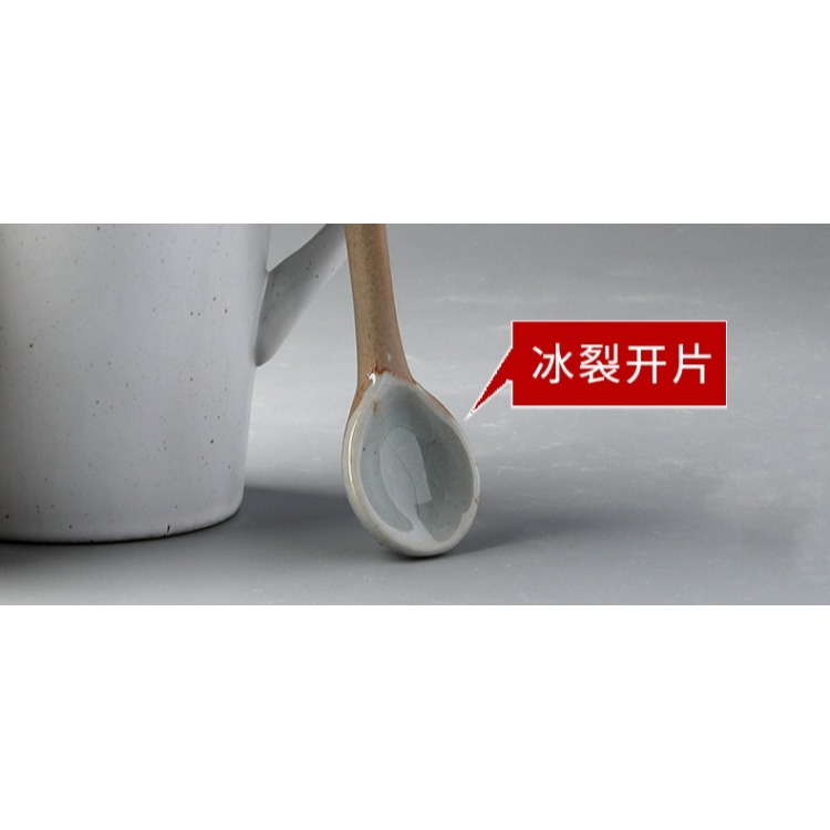 設計感杯子帶蓋勺創意簡約馬克杯感小眾漸變色陶瓷杯咖啡杯早-細節圖8