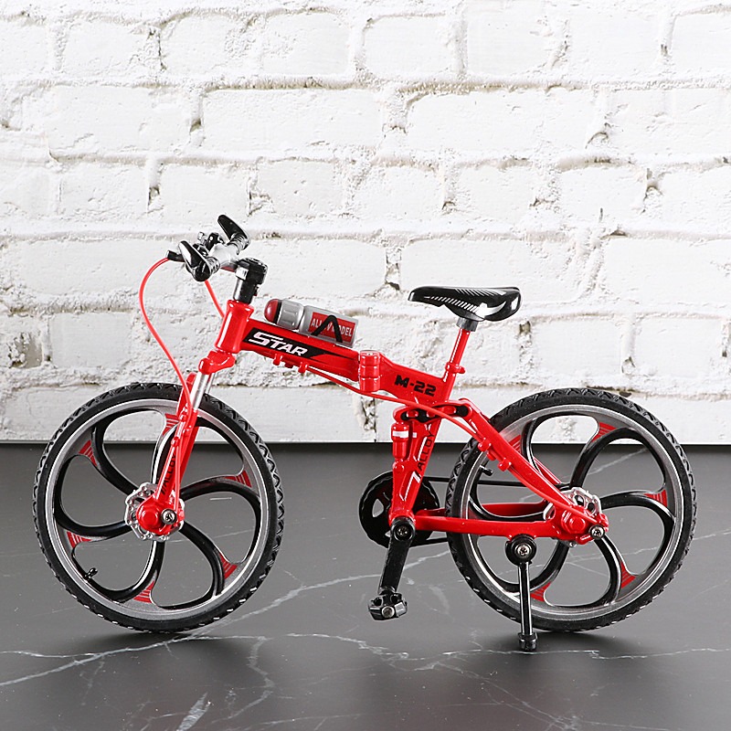 金屬自行車模型擺件仿真設計家居裝飾品桌面擺件小禮物-細節圖5