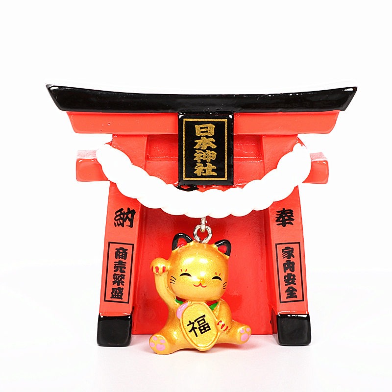 冰箱貼磁貼富士山忍者招財貓達摩旅遊紀念品出國小禮物-細節圖4