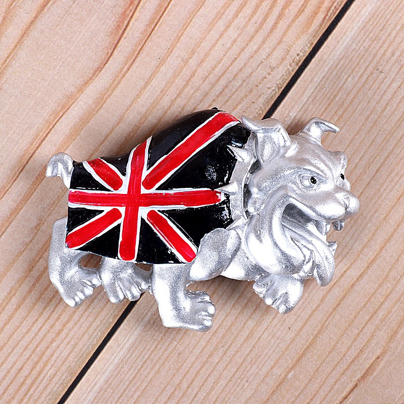 非洲野生動物創意仿真冰箱貼磁性貼肯尼亞敘利亞英國出國旅遊紀念-細節圖4