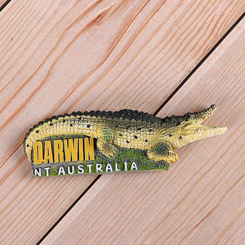 非洲野生動物創意仿真冰箱貼磁性貼肯尼亞敘利亞英國出國旅遊紀念-細節圖5