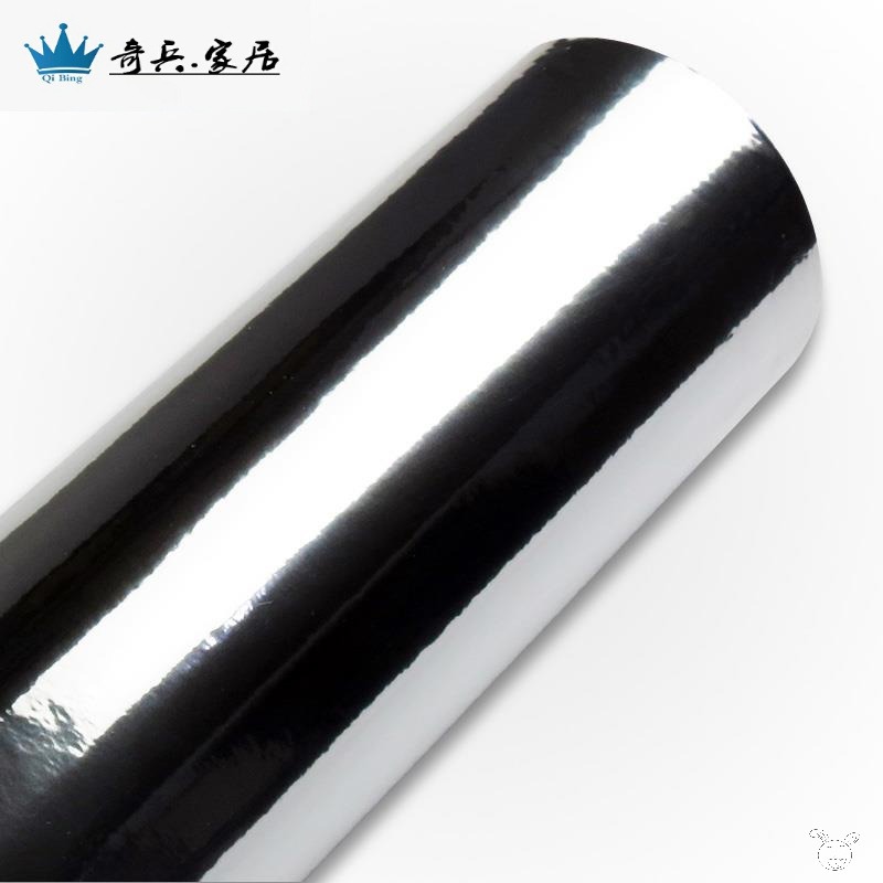 仿金屬銀拉絲金箔柱子不銹鋼電梯門音箱傢俱翻新貼紙邊框自粘墻貼-細節圖5