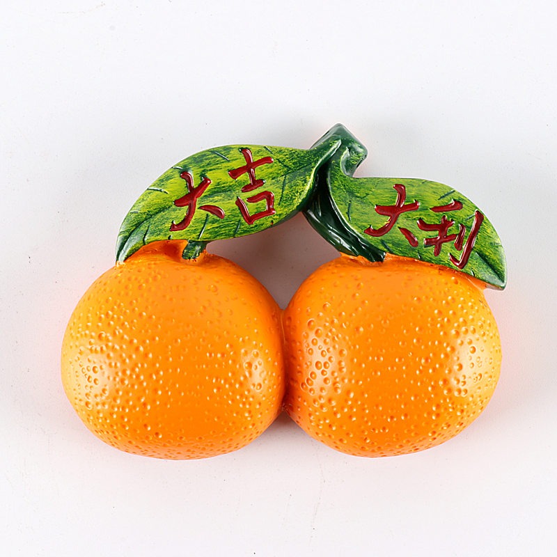 仿真立體水果冰箱貼磁貼牛奶盒大吉大利蘋果桔子磁鐵-細節圖5