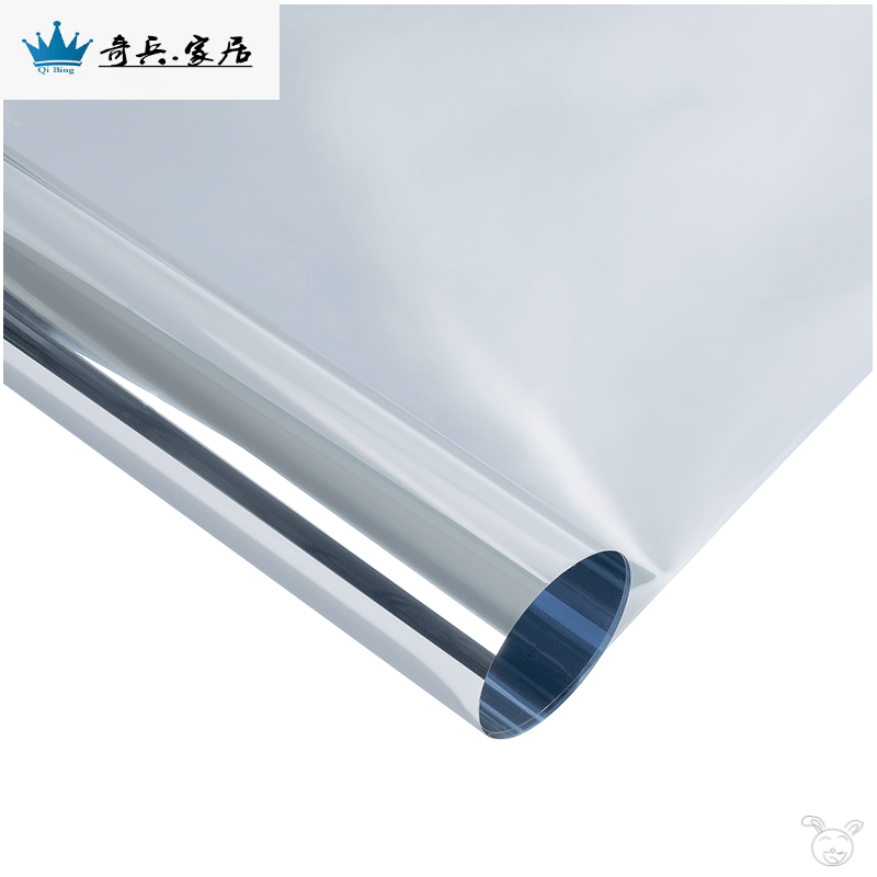 單透膜玻璃貼單面透光玻璃膜遮光貼紙紙遮光窗戶單向透視隱私隔熱-細節圖5