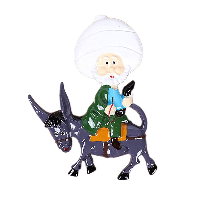 新疆冰箱貼人物磁性貼地方特色創意裝飾貼小毛驢老人-細節圖4