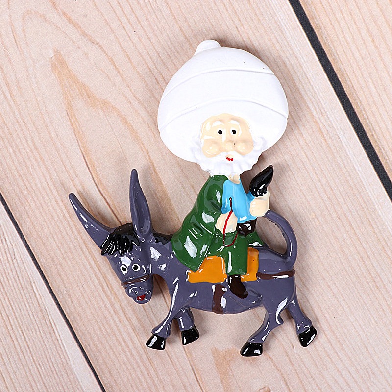 新疆冰箱貼人物磁性貼地方特色創意裝飾貼小毛驢老人-細節圖8