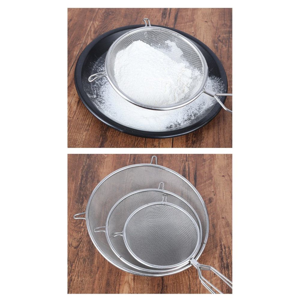 不銹鋼漏網密漏豆漿過濾網篩濾油網漏勺濾油勺30目油格泡沫撈勺-細節圖6