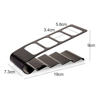 居家茶幾電視遙控器收納架創意辦公室桌上收納置物架桌面收納盒-細節圖5
