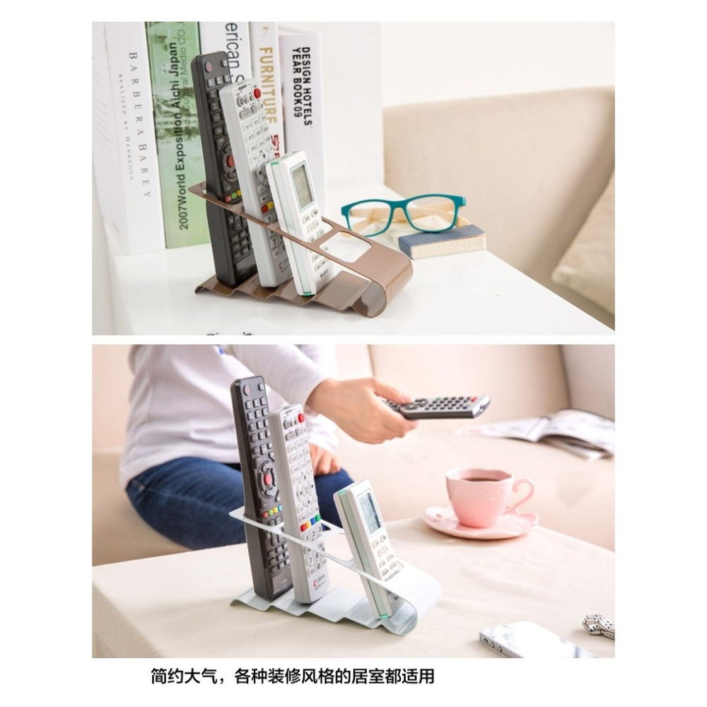 居家茶幾電視遙控器收納架創意辦公室桌上收納置物架桌面收納盒-細節圖10