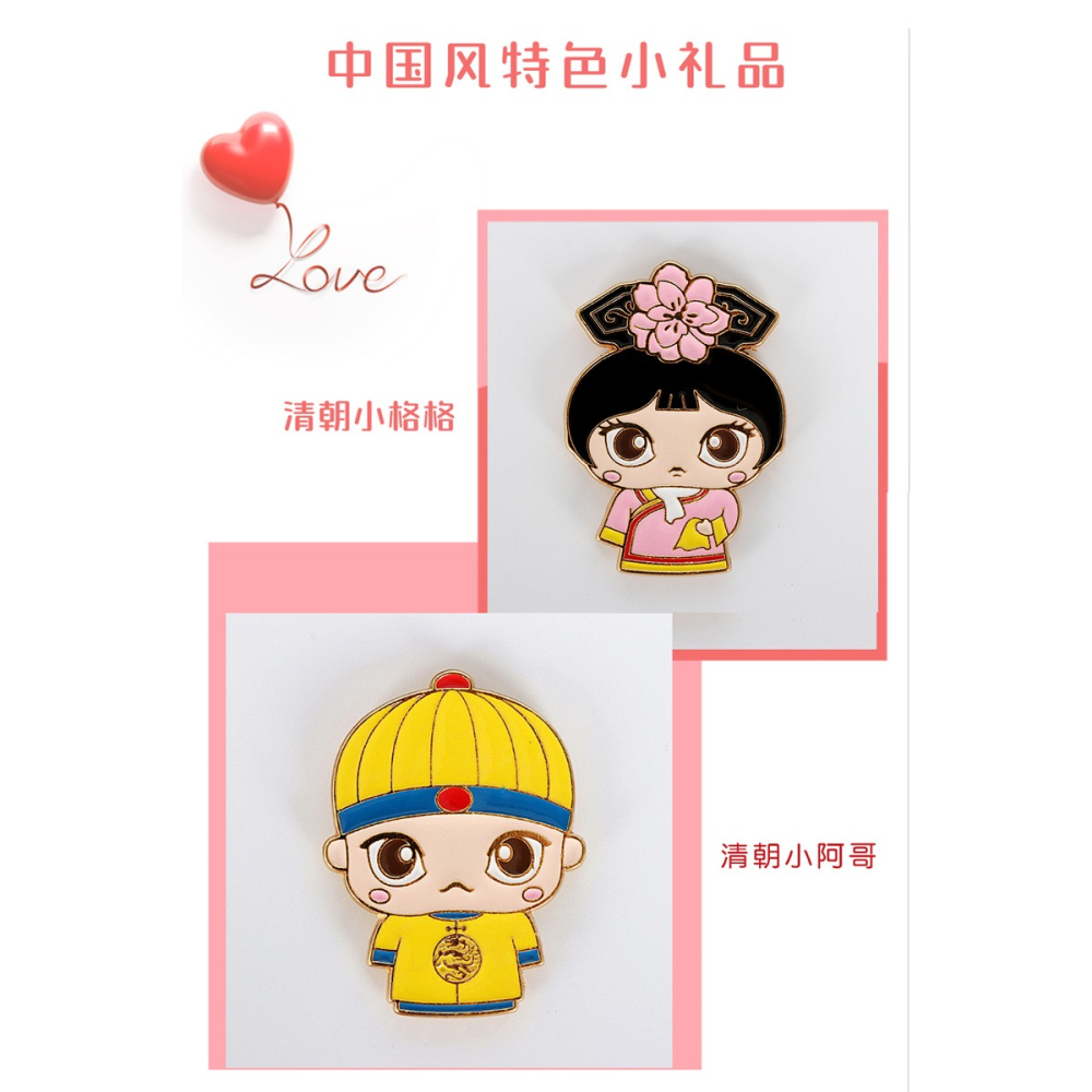 開瓶器冰箱貼磁鐵中國特色古代人物熊貓起瓶器啟子-細節圖9