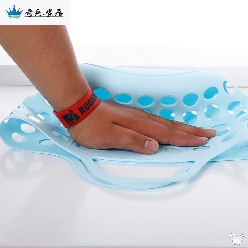 澡藍洗漱藍小號籃子洗浴籃手提籃浴室洗澡筐家用用品籃子籃女游泳-細節圖3