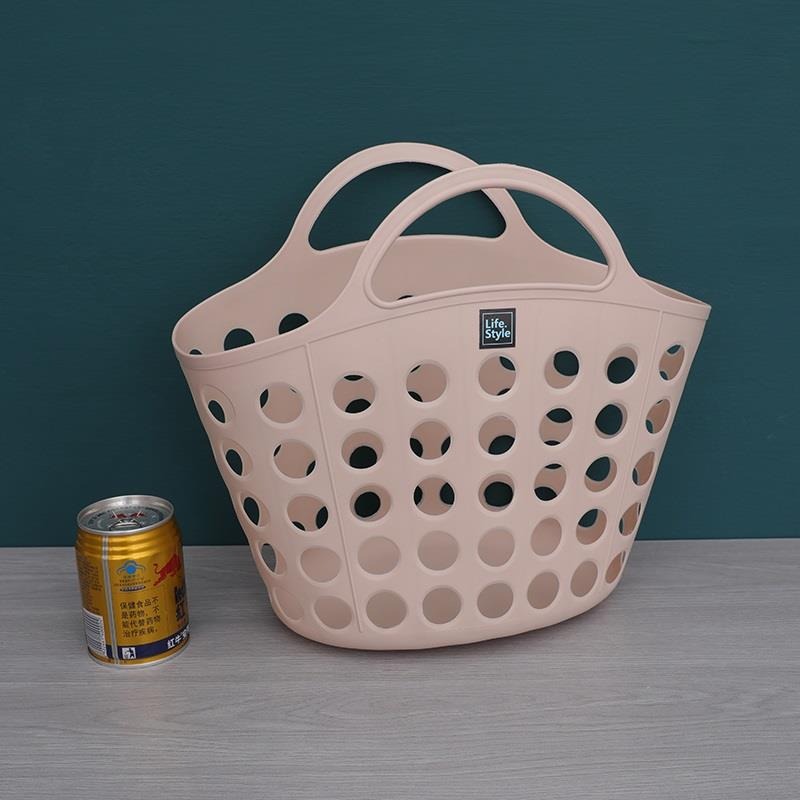 澡藍洗漱藍小號籃子洗浴籃手提籃浴室洗澡筐家用用品籃子籃女游泳-細節圖9