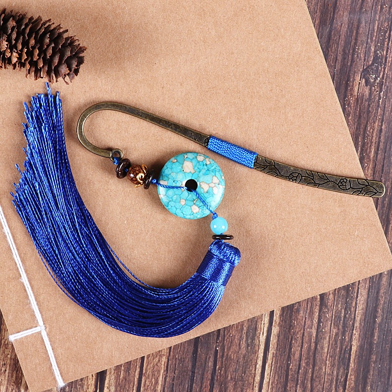 書簽中國風特色流蘇古典創意朋友同學老師送老外國友人出國小禮-細節圖2