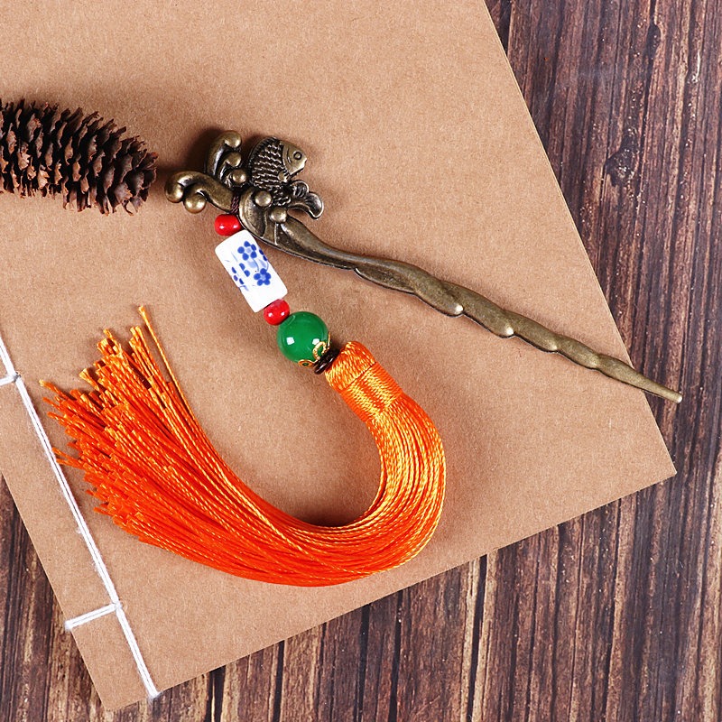 書簽中國風特色流蘇古典創意朋友同學老師送老外國友人出國小禮-細節圖3